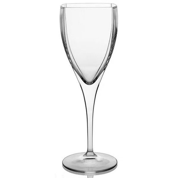MIkasa Panache wine glass set 4 white box SW065/003 square lead crystal 8.75" - Picture 1 of 6